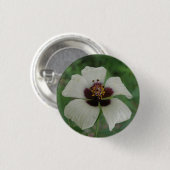 Witte en Paarse Button van passionbloem (Voorkant /achterkant)