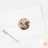 Witte en Paarse Floral Envelope zegels (Envelop)