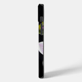 Witte en paarse orchidee Case-Mate iPhone case (Achterkant / Links)