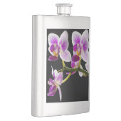 Witte en paarse orchidee flacon (Rechts)
