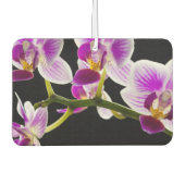 Witte en paarse orchidee luchtverfrisser (Voorkant)