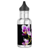 Witte en paarse orchidee waterfles  (Links)
