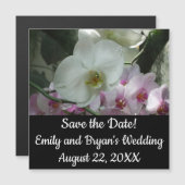 Witte en Paarse orchideeën (Voorkant / Achterkant)