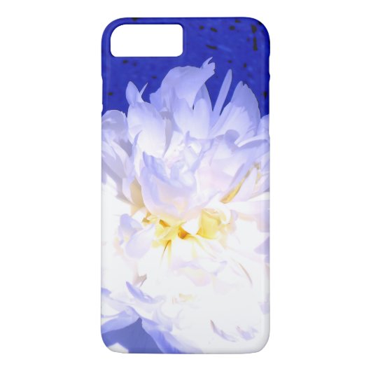 Witte en paarse Pioen foto Case-Mate iPhone Case (Achterkant)