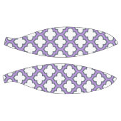 Witte en Paarse trellis, rooster, quatrefoil Basketbal (Panelen)