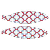 Witte en rode latwerk, traliewerk, quatrefoil basketbal (Panelen)