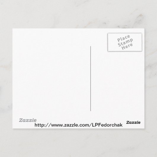 Witte en rode rozenblaadjes Briefkaart (Achterkant)