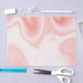 Witte en roos-goudzwellen, zachte marmer tissuepapier (Craft)