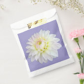 Witte en roze bloem bedankzakje (Gezegeld)