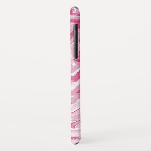 Witte en roze kieuwsteen Case-Mate iPhone case (Achterkant/links)