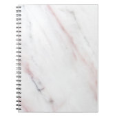 Witte en roze laptop notitieboek (Voorkant)