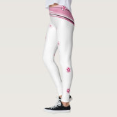 Witte en roze Leggings (Links)