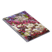 Witte en roze lentesbloesem in Wales Notitieboek (Rechterzijde)