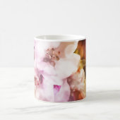 Witte en Roze Orchideeën – Elegante Bloemen Koffiemok (Center)