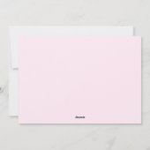 Witte en Roze Schattigee Gnome Merry Vibes Christm Feestdagenkaart (Achterkant)