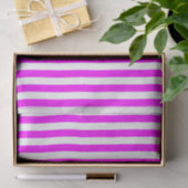 Witte en Roze Strepen Tissuepapier (Geschenk)