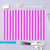Witte en Roze Strepen Tissuepapier (Craft)