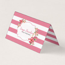 Witte en roze strepen