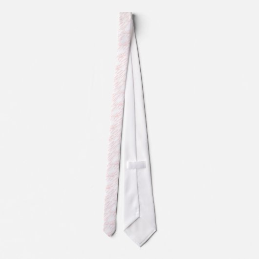 Witte en roze stropdas (Achterkant)