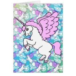 Witte en Roze Unicorn