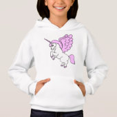 Witte en Roze Unicorn (Voorkant)