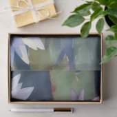 Witte en Roze Water Lelies Decoupage Tissuepapier (Geschenk)