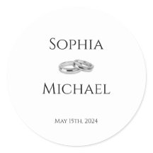 Witte en Zwarte Affair-Bruiloft-Ringen-