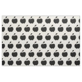 Witte en zwarte appels stof (Fat Quarter)