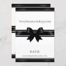 Witte en zwarte bruiloft