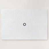 witte en zwarte cirkel legpuzzel (Horizontaal)