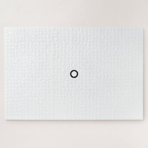 witte en zwarte cirkel legpuzzel