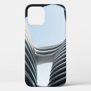 WITTE EN ZWARTE CONCRETE BOUWEN ONDER BLAUW SKY D Case-Mate iPhone CASE