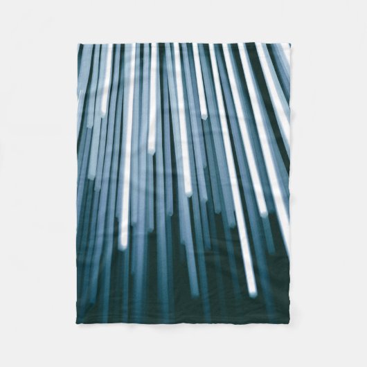 Witte en zwarte digitale fleece deken (Voorkant)
