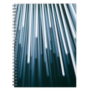 Witte en zwarte digitale notitieboek