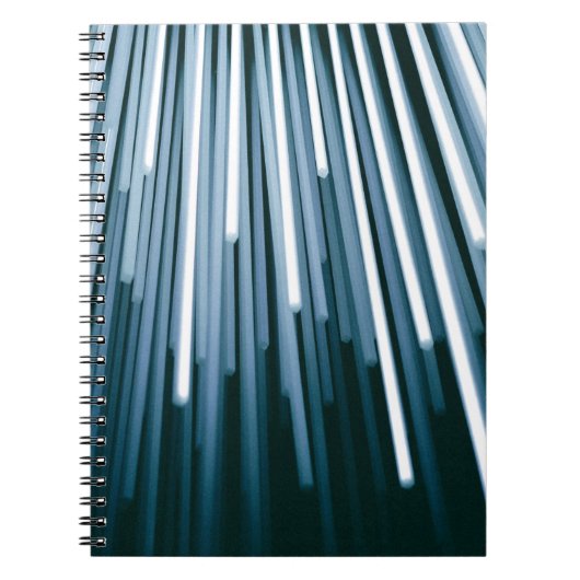 Witte en zwarte digitale notitieboek (Voorkant)