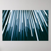 Witte en zwarte digitale poster (Voorkant)