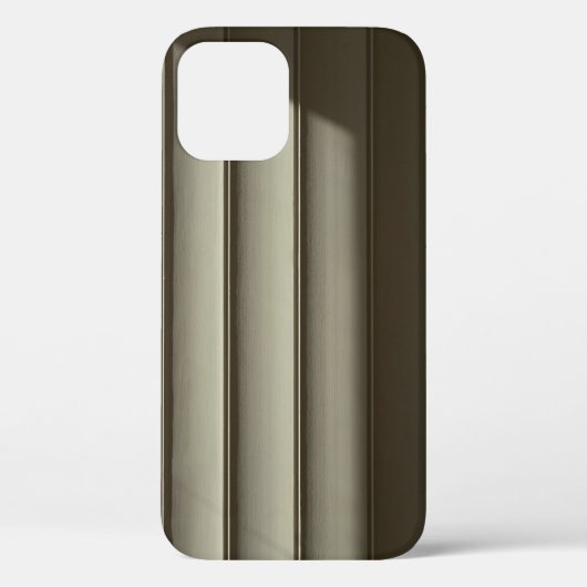 Witte en zwarte gestreepte textiel Case-Mate iPhone case (Achterkant)