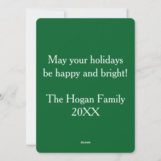 Witte en zwarte kat en rendierkerst Speelgoed Feestdagenkaart (Achterkant)