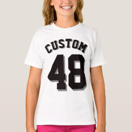 Witte en zwarte Kinderen | Sport Jersey