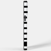  witte en zwarte kleurstrepen Case-Mate iPhone case (Achterkant / Rechts)