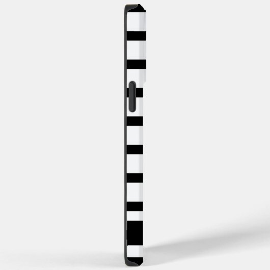  witte en zwarte kleurstrepen Case-Mate iPhone case (Achterkant / Rechts)