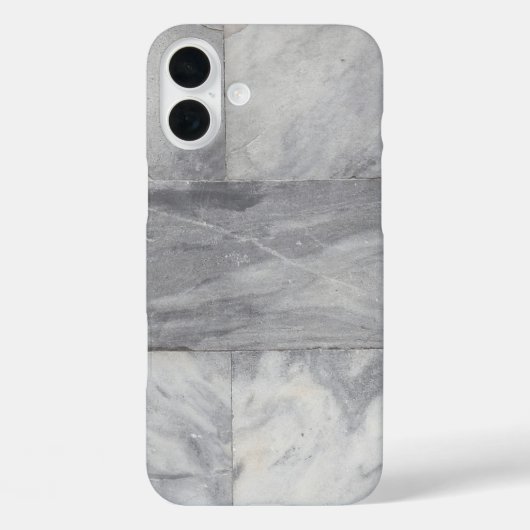 Witte en zwarte marmer Case-Mate iPhone case (Achterkant)