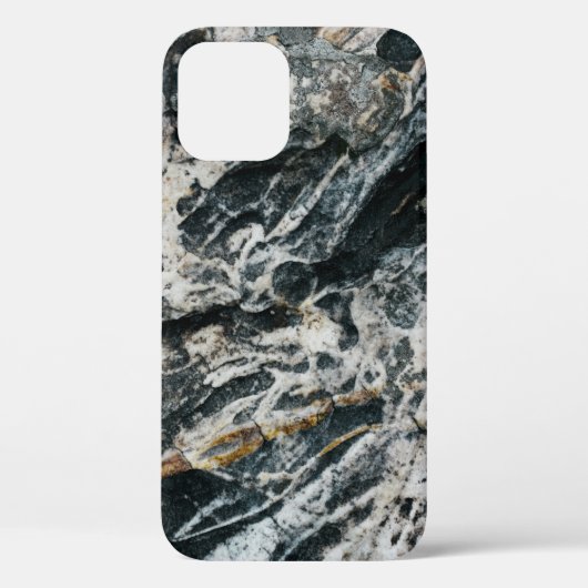Witte en zwarte rotsformatie Case-Mate iPhone case (Achterkant)