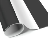 Witte en zwarte strepen cadeaupapier (Rol Hoek)