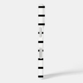 Witte en zwarte strepen ontwerp Case-Mate iPhone case (Achterkant / Rechts)