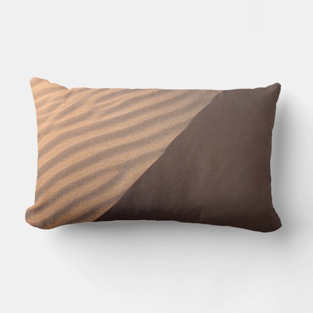 Witte en zwarte strips kussen (Voorkant)