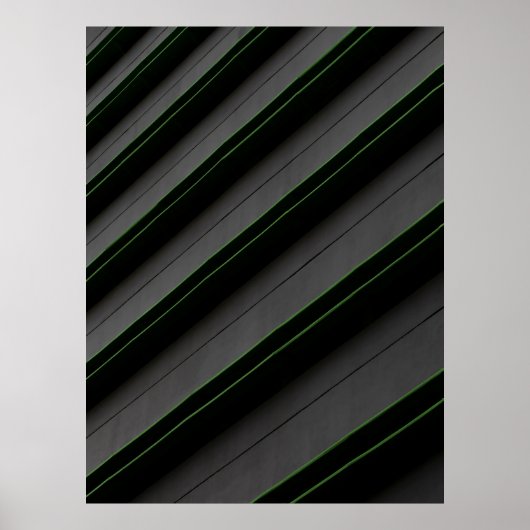 Witte en zwarte strips poster (Voorkant)