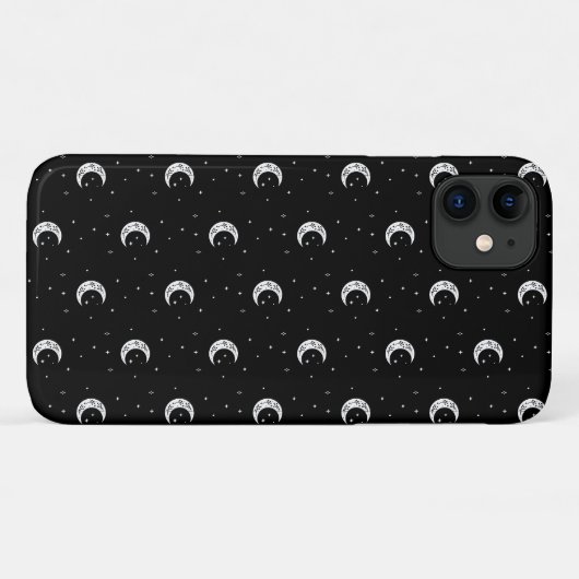 Witte en zwarte tinten Case-Mate iPhone case (Achterkant (horizontaal))