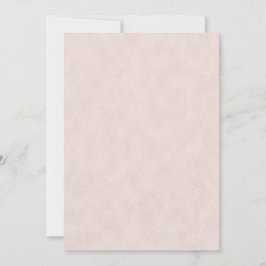 Witte en zwarte tropische Floral bruiloft Kaart (Achterkant)