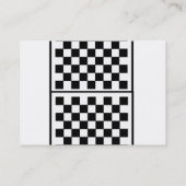 Witte en zwarte Visitekaartjes (Achterkant)